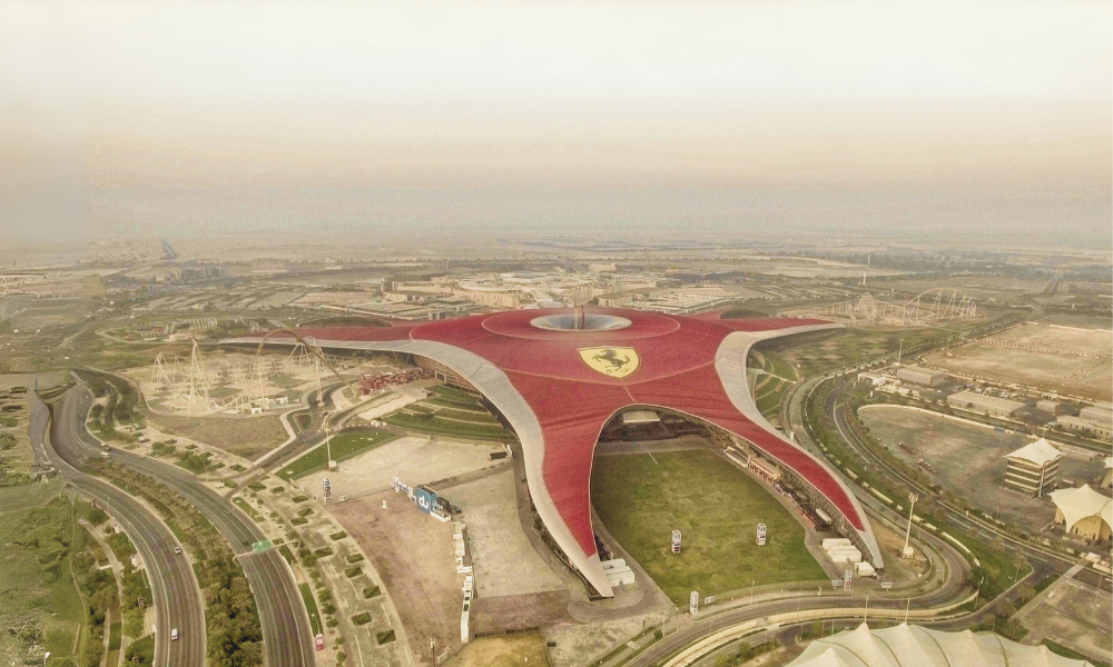 Ferrari World Amusement Park In Abu Dhabi 