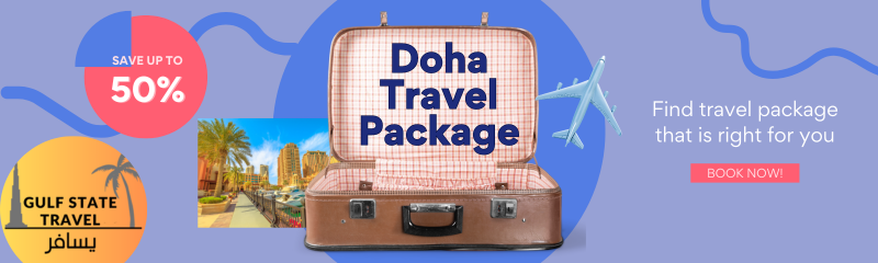 Doha travel package banner